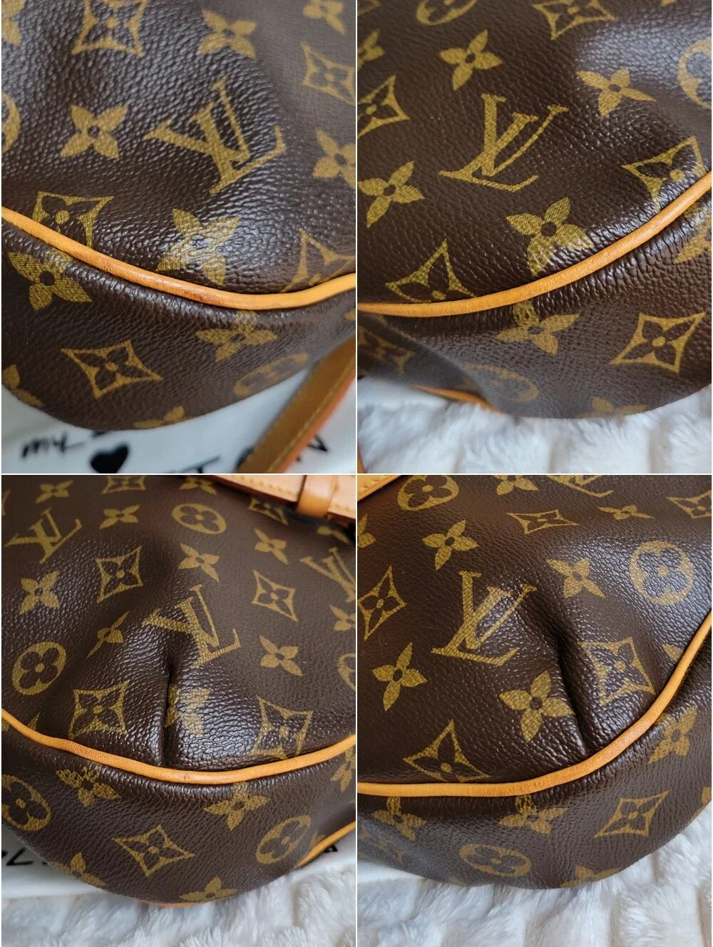 💕 Louis Vuitton ODEON Gm Brown Monogram Canvas Satchel Shoulder Bag